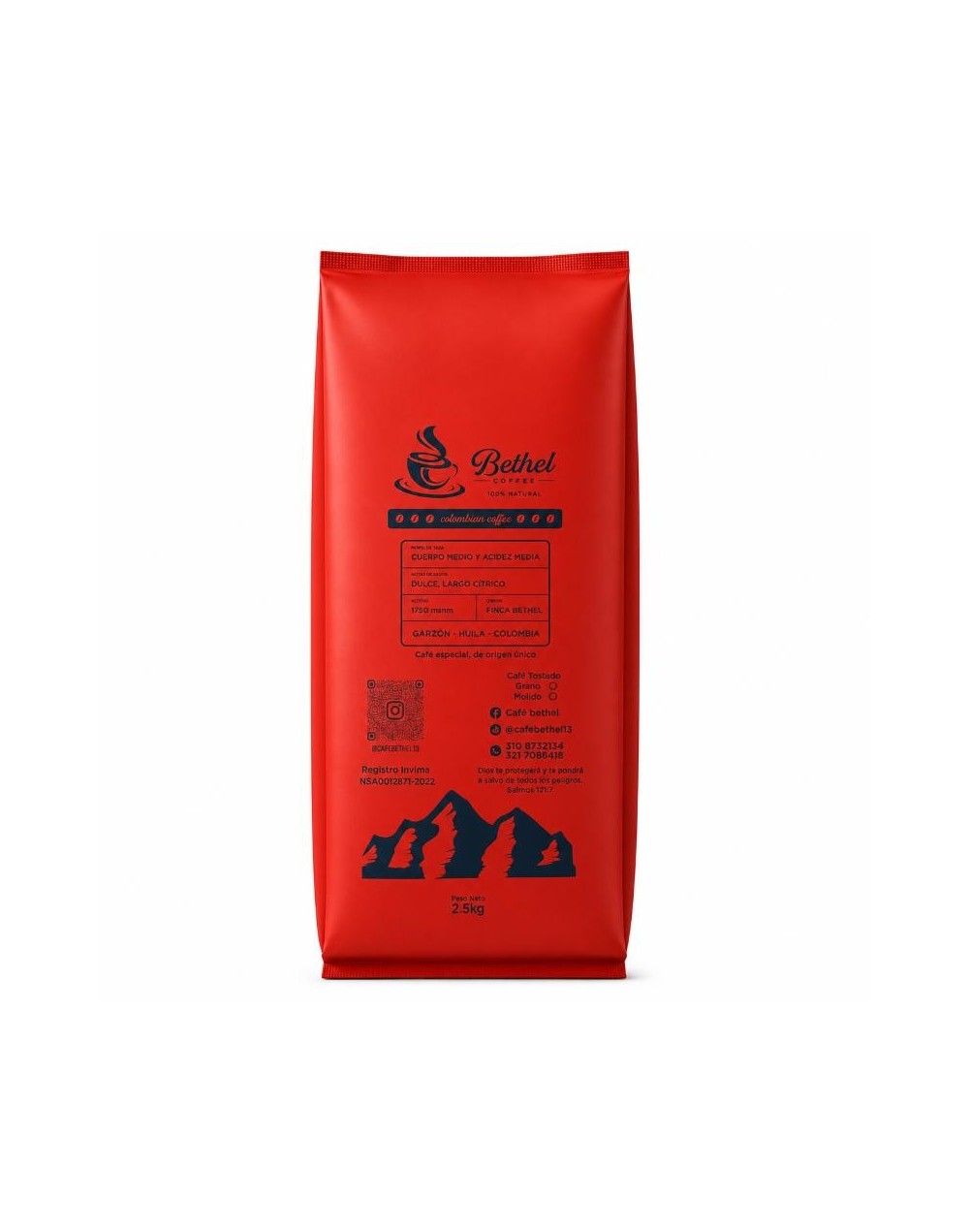 Café Betel (Molido/2.5Kg)
