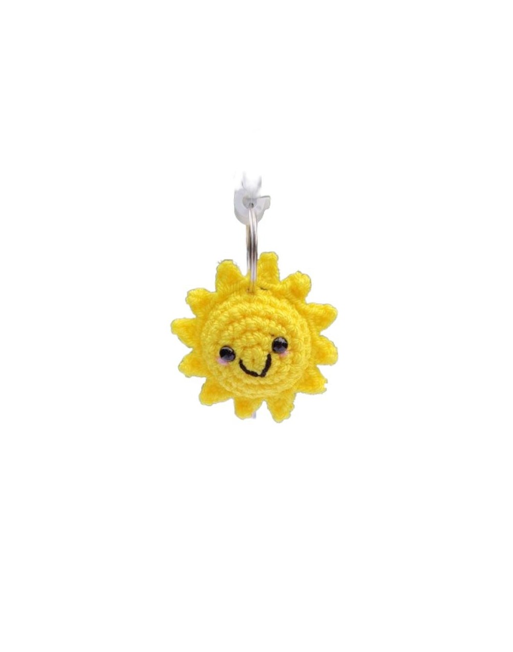 Llavero Sol en Amigurumi HOOKUMI