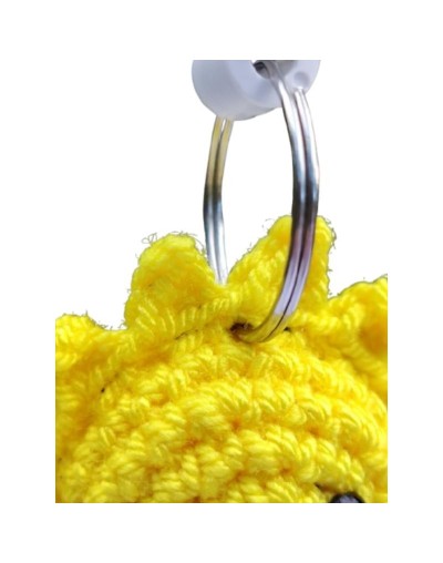 Llavero Sol en Amigurumi HOOKUMI