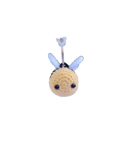 Llavero Abeja en Amigurumi HOOKUMI 