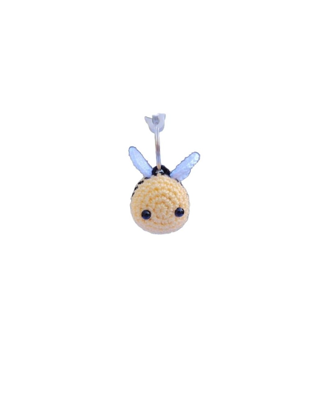 Llavero Abeja en Amigurumi HOOKUMI 