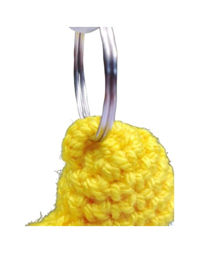 Llavero Corazón Colombia en Amigurumi HOOKUMI