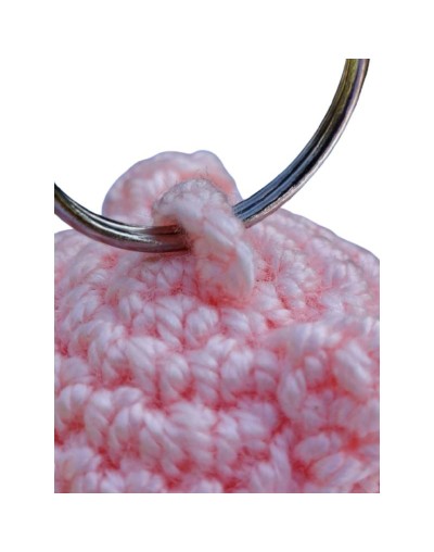 Llavero Cerdo en Amigurumis HOOKUMI