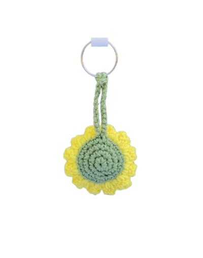 Llavero Girasol en Amigurumi HOOKUMI 