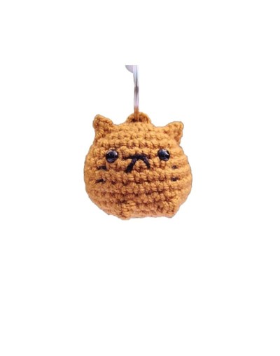 Llavero Gato en Amigurumi HOOKUMI