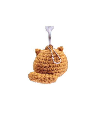 Llavero Gato en Amigurumi HOOKUMI