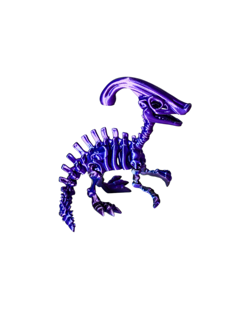 ESQUELETO MEDIANO DE PARASAUROLOPHUS EN IMPRESIÓN 3D