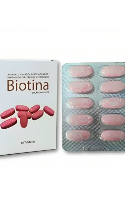Capsulas de biotina