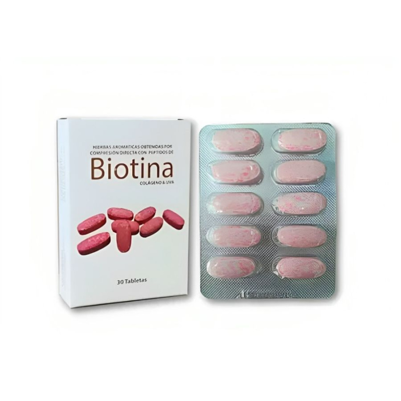 Capsulas de biotina