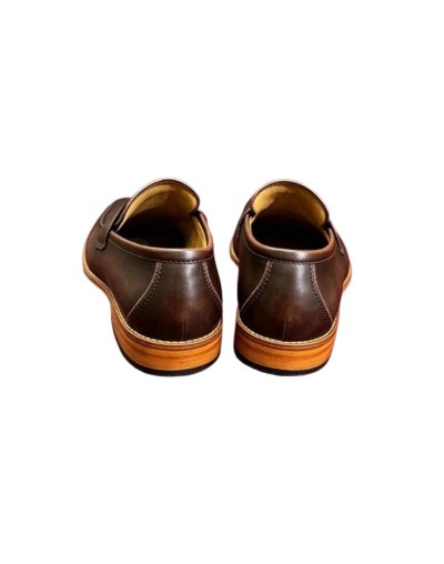 mocasine en cuero
