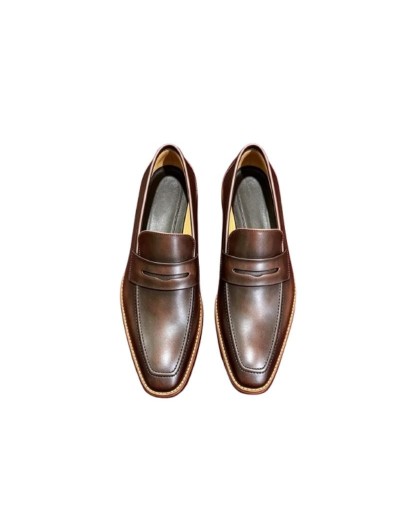 mocasine en cuero