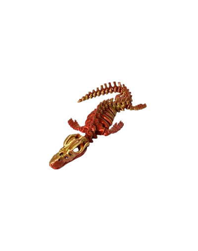 ESQUELETO MEDIANO DE MOSOSAURIO EN IMPRESIÓN 3D