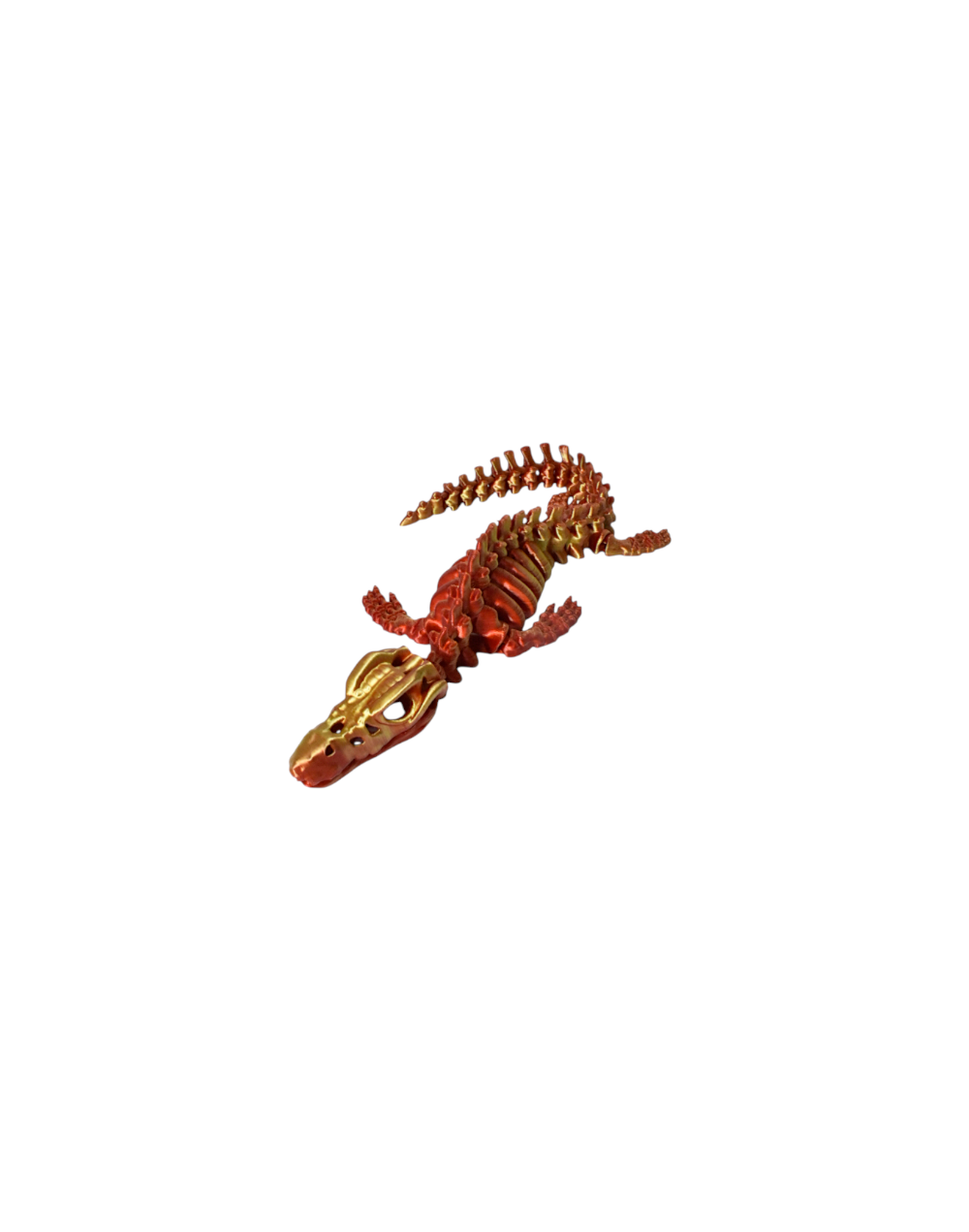 ESQUELETO MEDIANO DE MOSOSAURIO EN IMPRESIÓN 3D