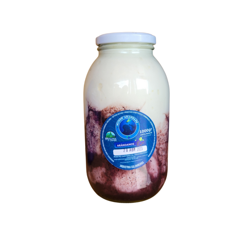 Yogurt griego de arandano