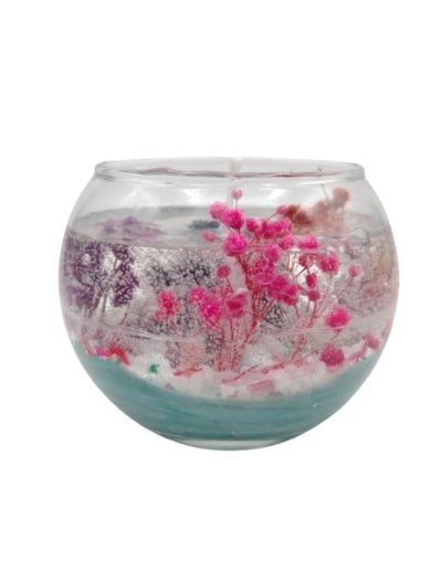 Vela decorativa de gel
