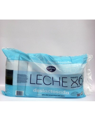 Leche deslactosada Alpina