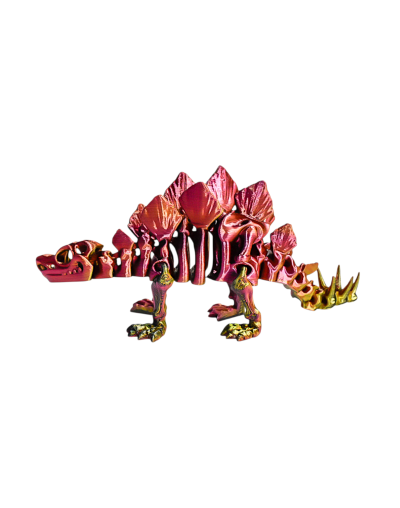 ESQUELETO MEDIANO DE ESTEGOSAURIO EN IMPRESIÓN 3D