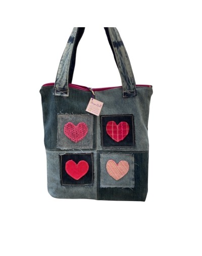 Tote Bag Serie Corazones MagaLina