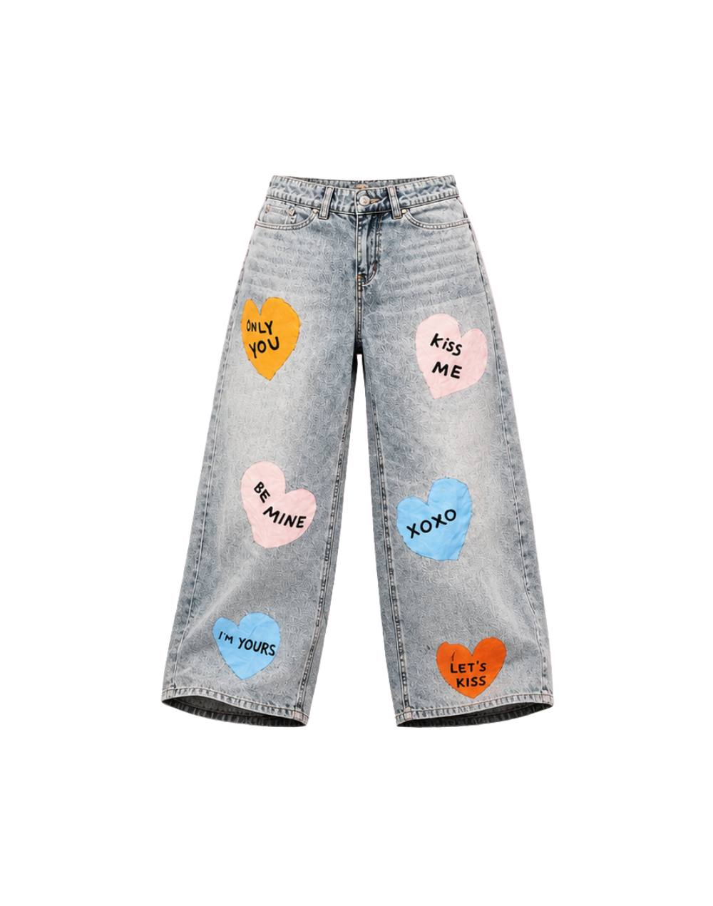 Pantalon Jean corazones