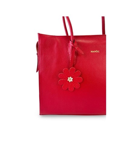 BOLSO MUJER SHOPPER GRANDE CUERO