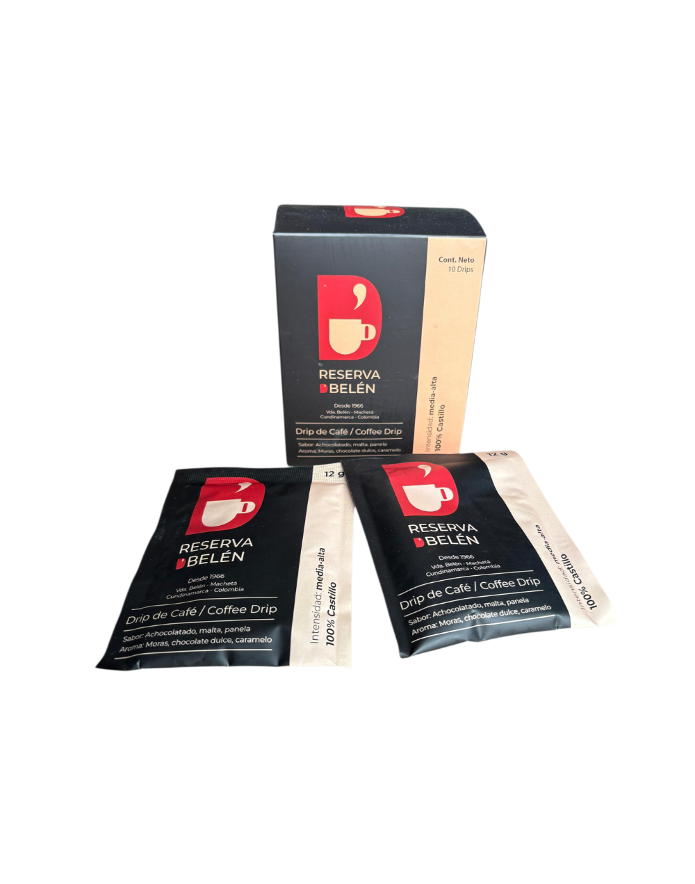 Drips de Café - Caja de 10 unidades