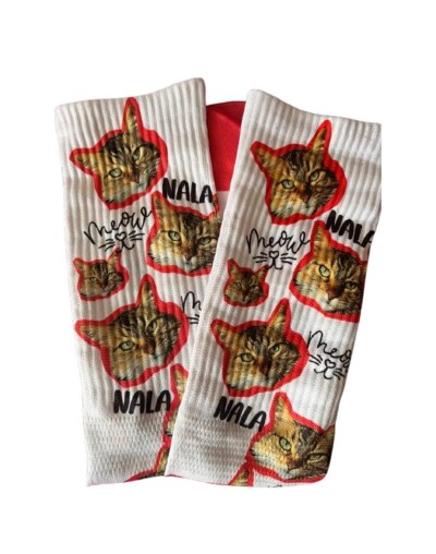 Medias estampadas personalizadas