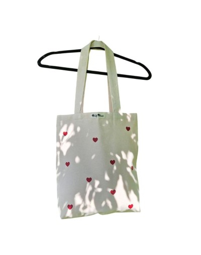 Tote bag corazones