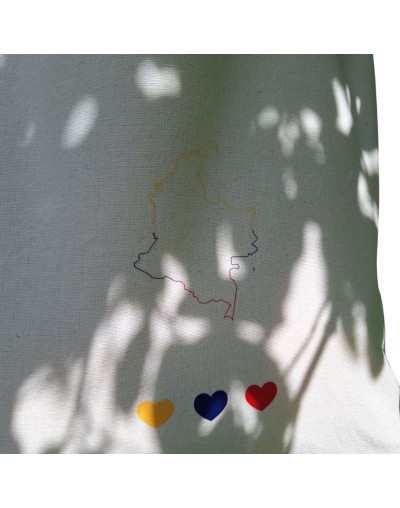Tote bag tricolor