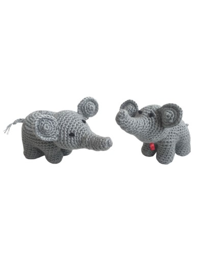Elefante amigurumi x1