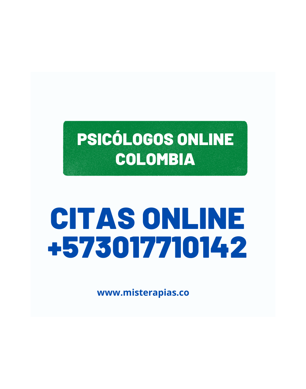Citas con Psicólogos Online en Colombia