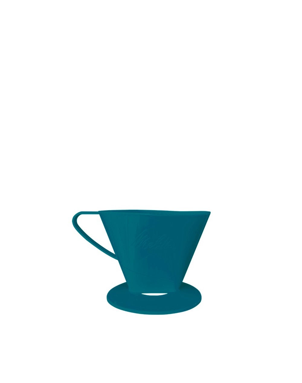 Portafiltro Melitta Azul Petróleo Tamaño 100 Pequeño 300 ml