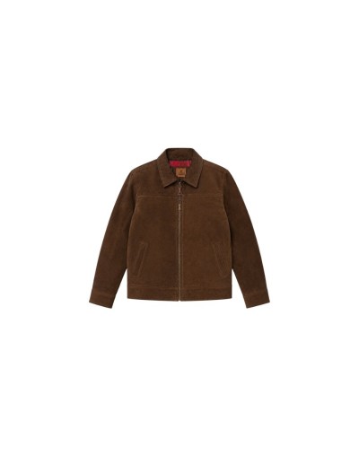 Chaqueta en gamuza clásica para hombre 
