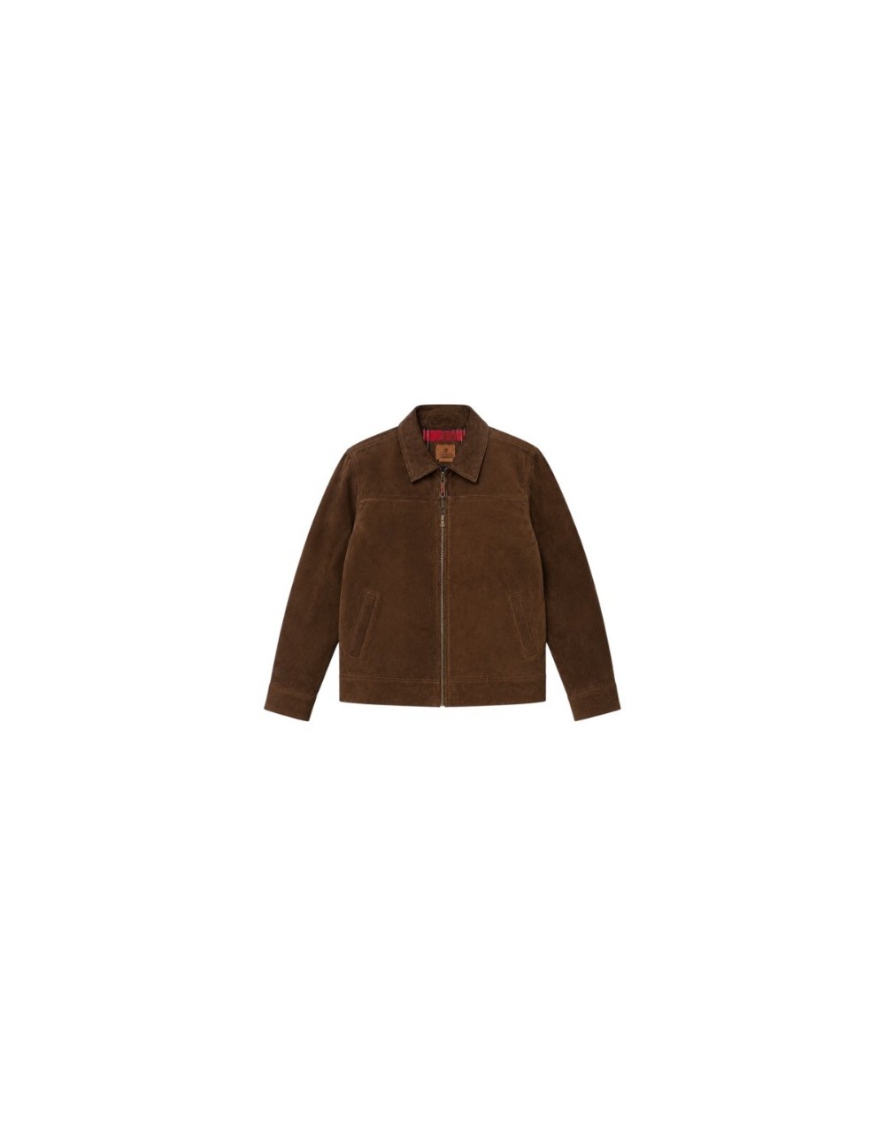 Chaqueta en gamuza clásica para hombre 