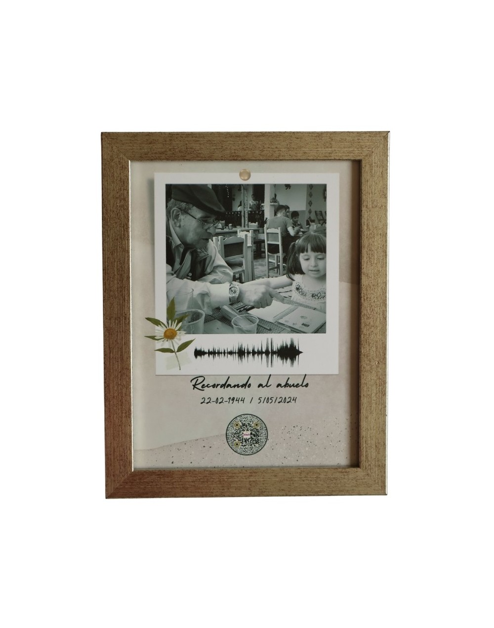 Cuadro En Memoria con Arte Sonoro · Crea Artsound Gifts Bogotá