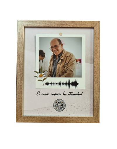Cuadro En Memoria con Arte Sonoro · Crea Artsound Gifts Bogotá