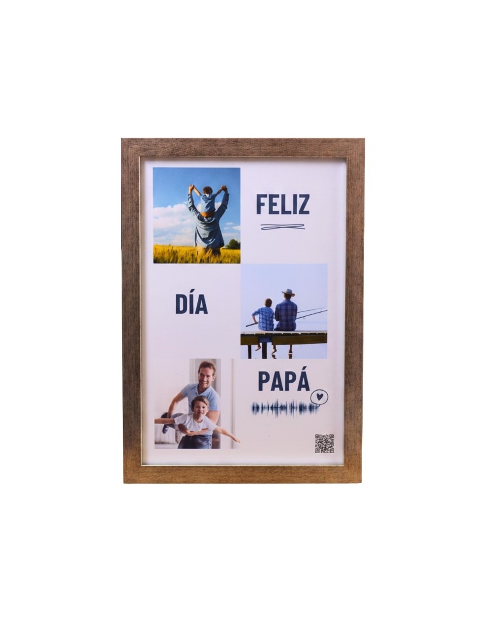 Cuadro Día del Padre con Arte Sonoro · Crea Artsound Gifts Bogotá