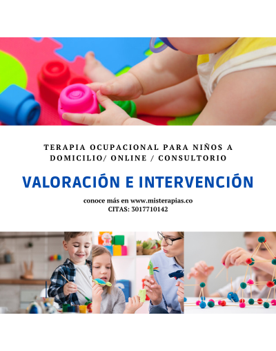 Terapia Ocupacional para niños en Bogotá