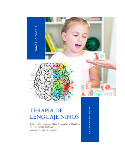 Terapia de Lenguaje  para niños en Bogotá