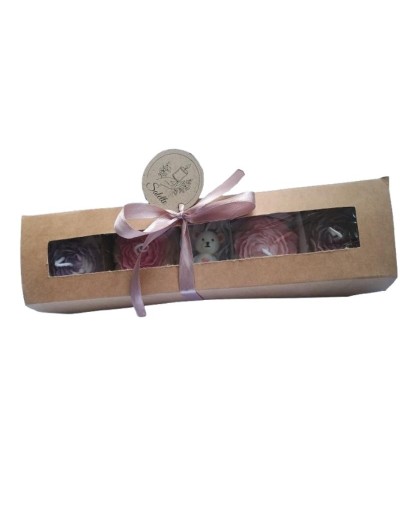 Caja velitas peonia Regalos