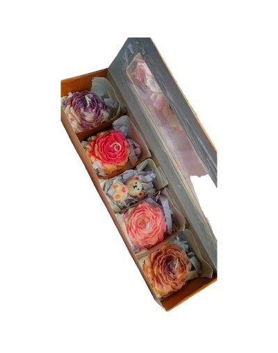 Caja velitas peonia Regalos