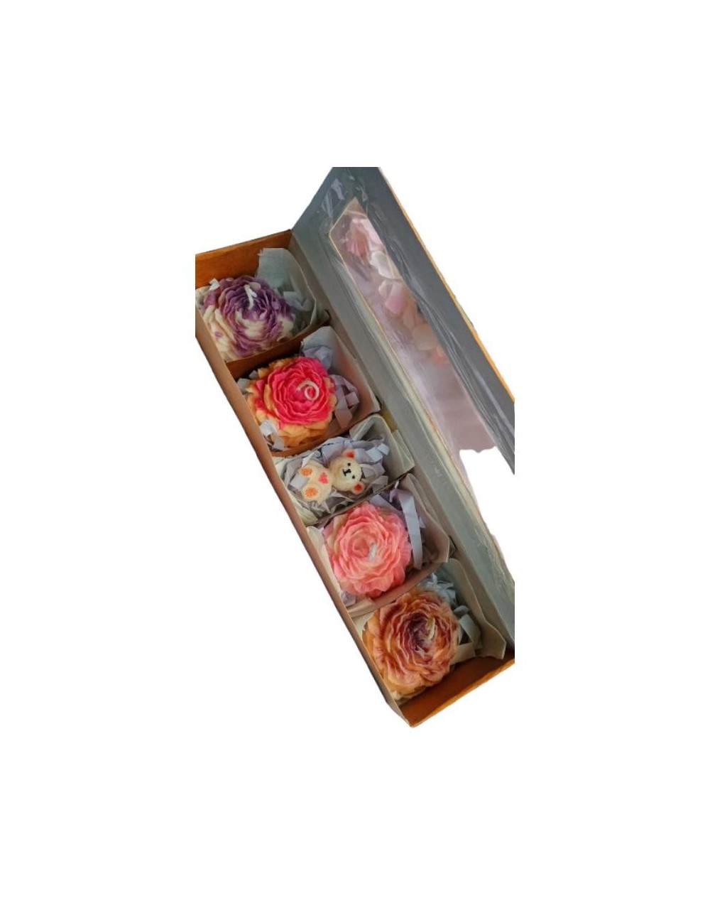 Caja velitas peonia Regalos