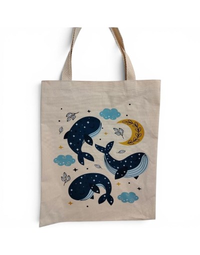 Bolsa mediana estampada