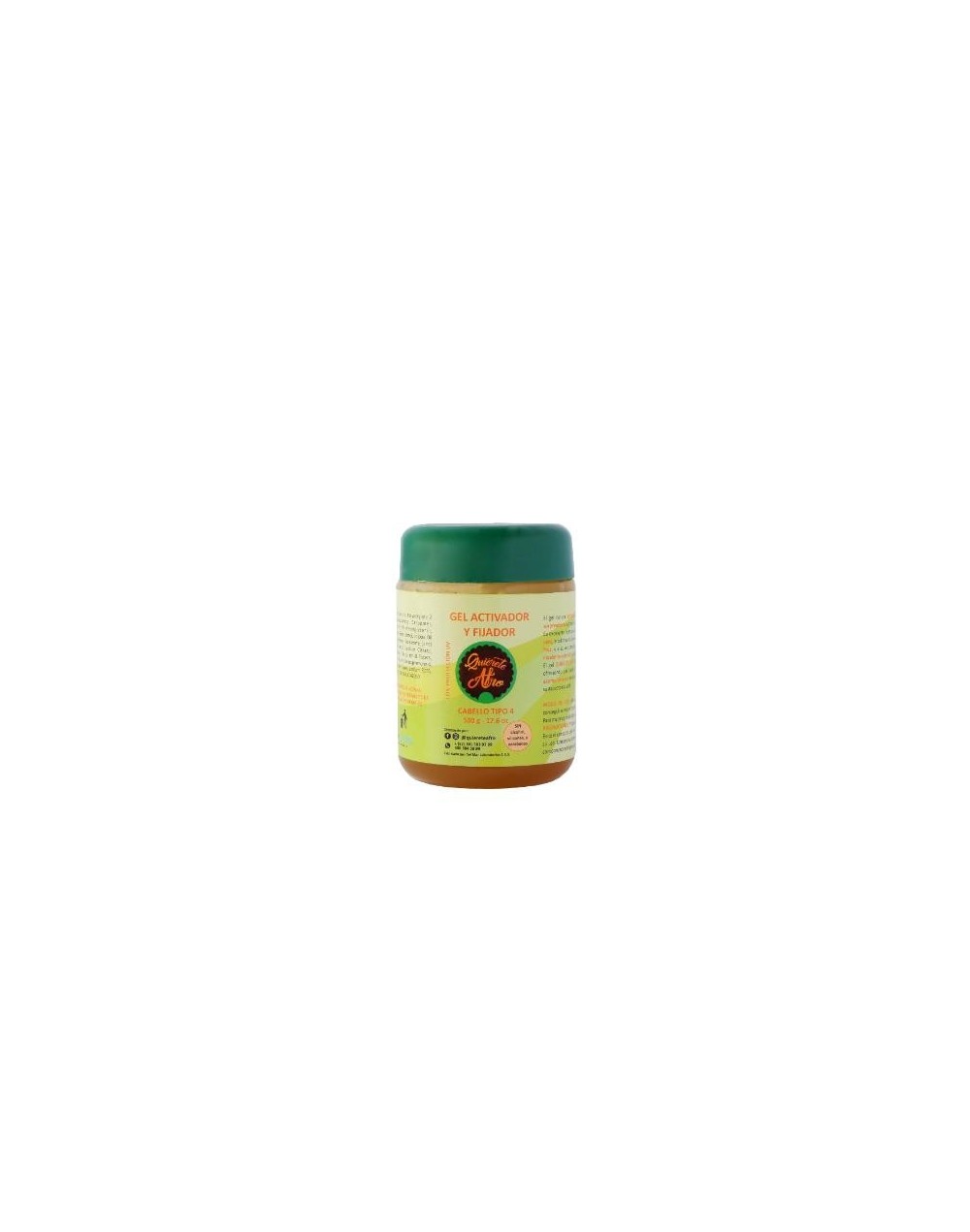 Gel activador y fijador cabello tipo 4
