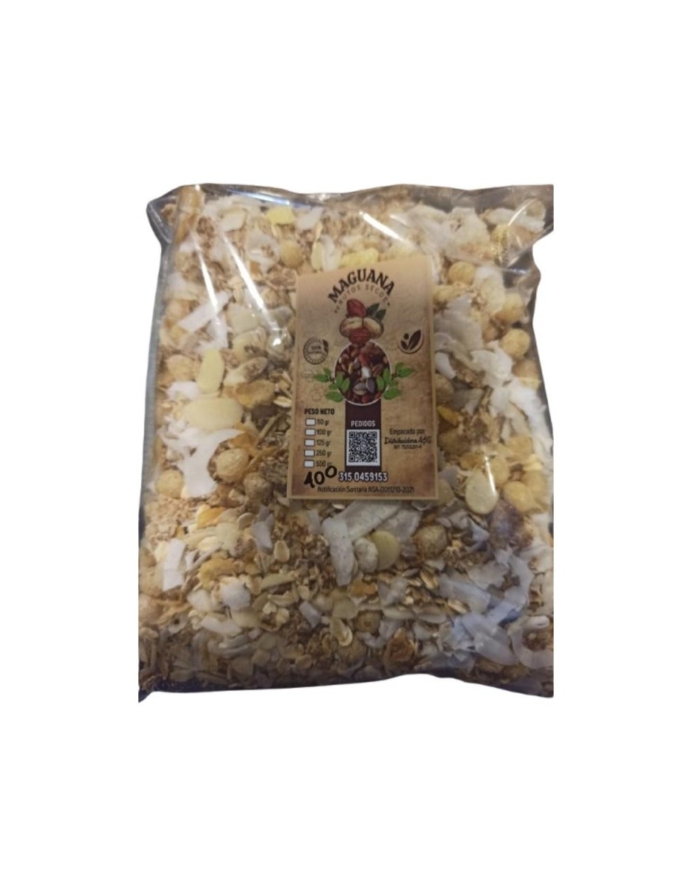 Granola cero Azucar