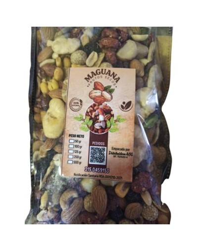 Mix Premium de Frutos Secos, Semillas y Frutas Deshidratadas