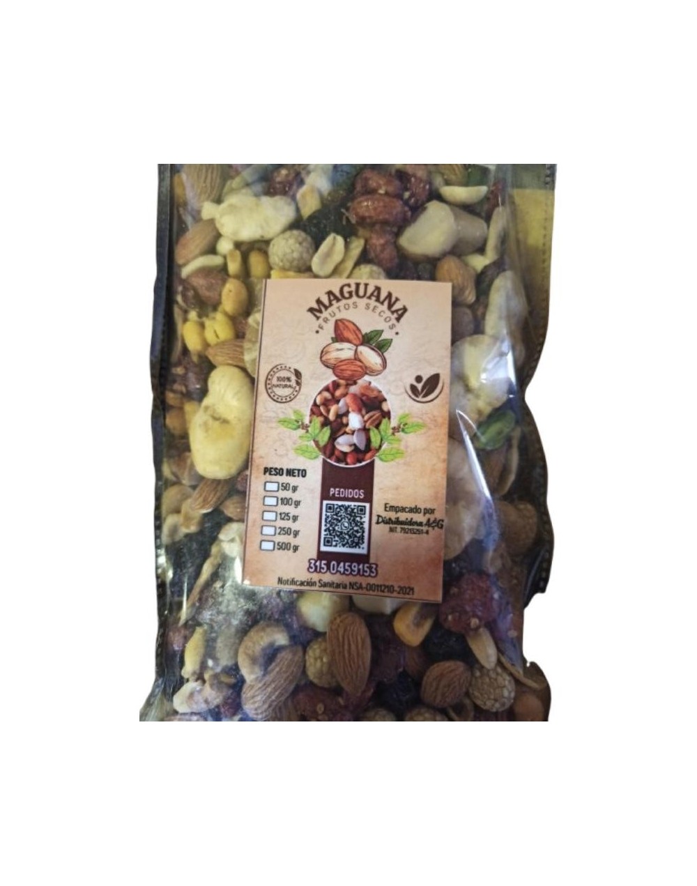 Mix Premium de Frutos Secos, Semillas y Frutas Deshidratadas