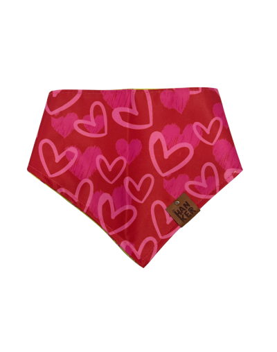 Pañoleta para perros y gatos Corazones | Hanker Pets by Cotton Snacks