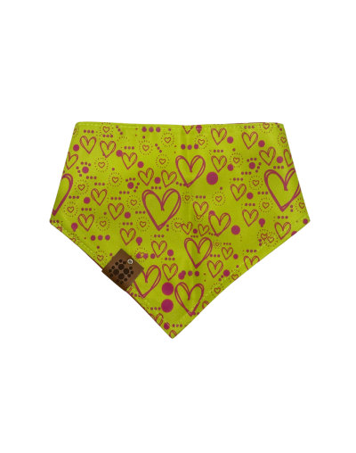 Pañoleta para perros y gatos Corazones | Hanker Pets by Cotton Snacks