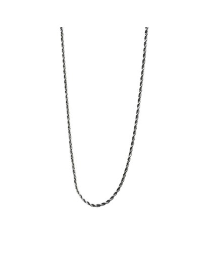 Cadena Lazo Plateado