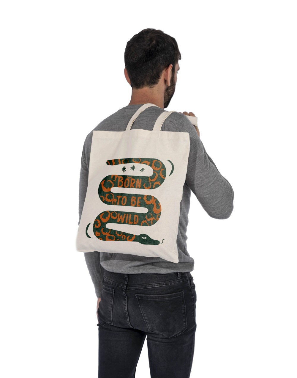 Tote Bag Born to Be Wild | Colección Feroz – Pineappy
